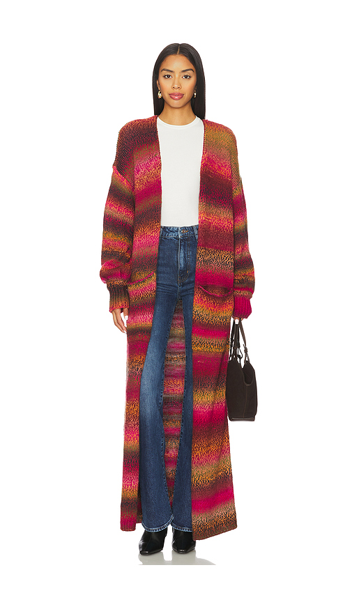 Show Me Your Mumu Edith Cardigan in Red. XL. Also in