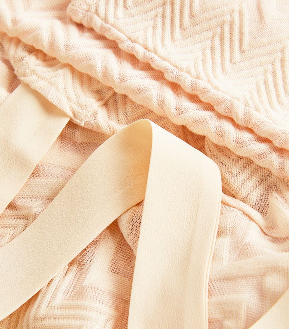 Cotton-Blend Longline Cardigan