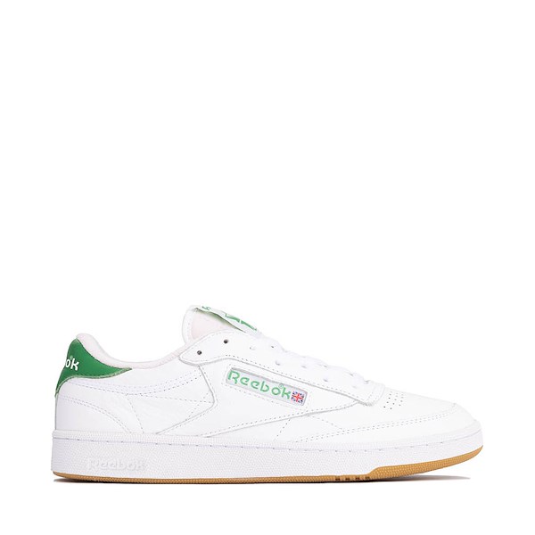 Mens Reebok Club C 85 Athletic Shoe - White / Glen Green