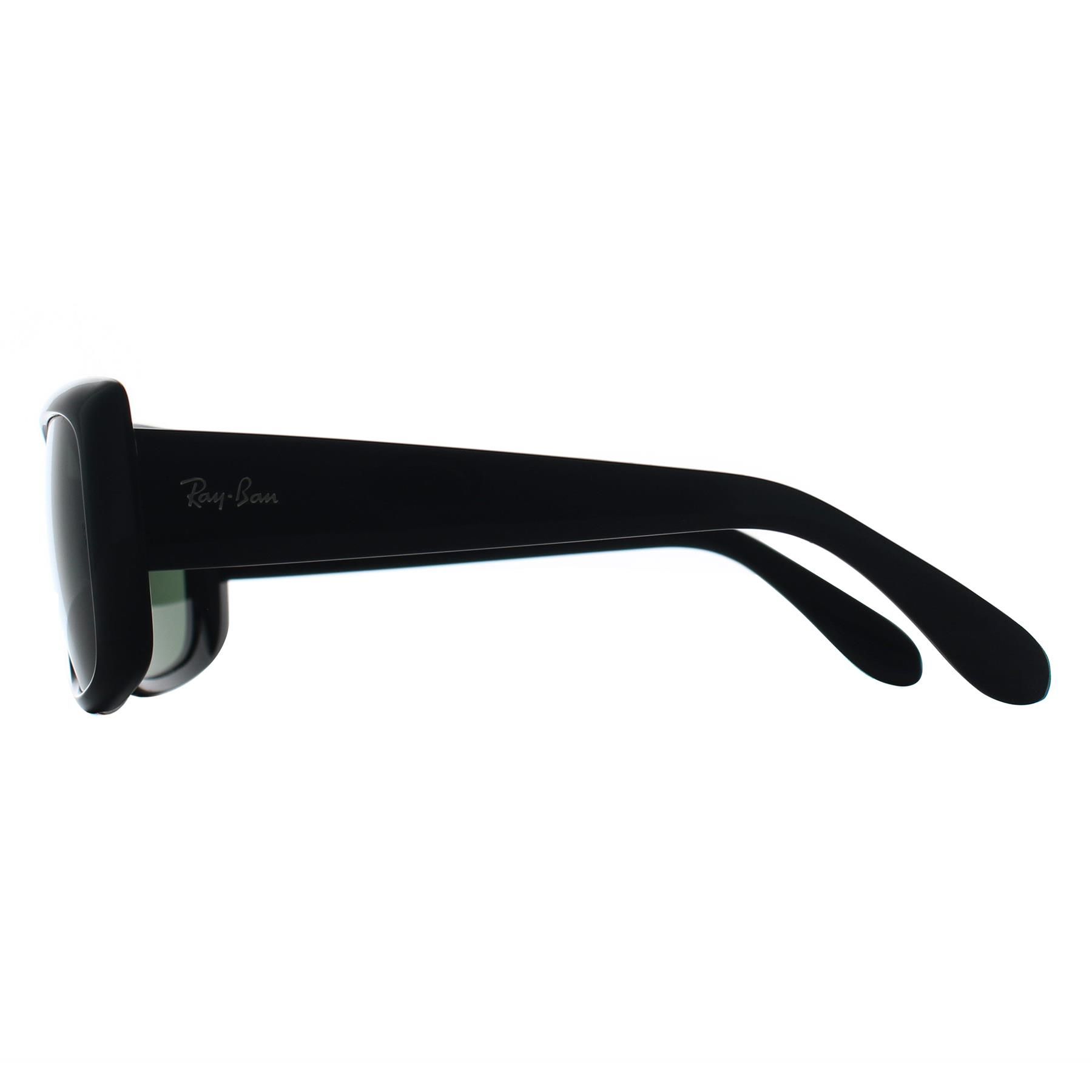 Ray-Ban Women's Rectangle Black G-15 Green RB
