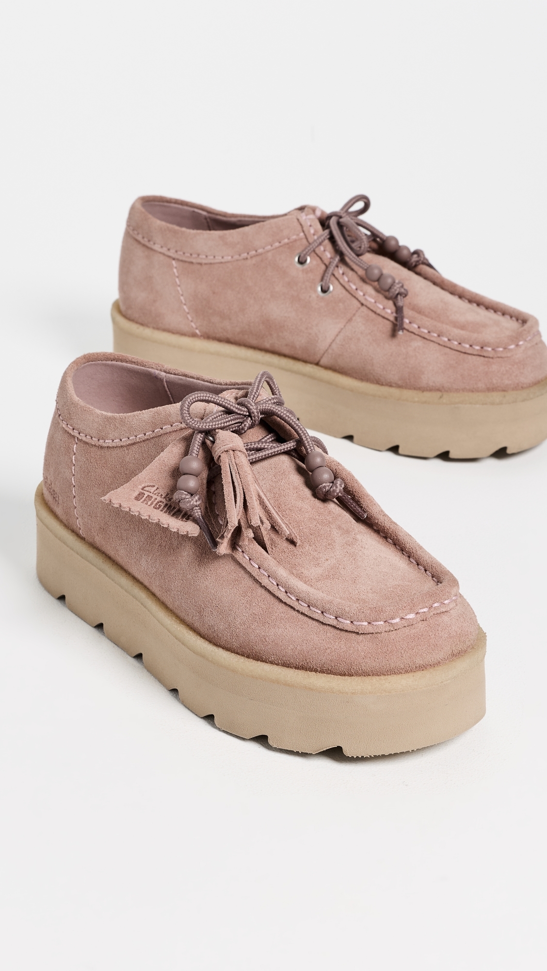 Meare Walla Loafers Dusty Pink Suede