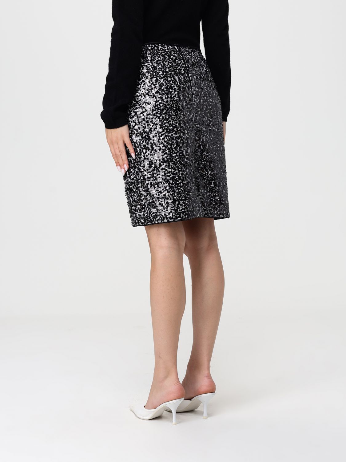 Skirt Woman color Black