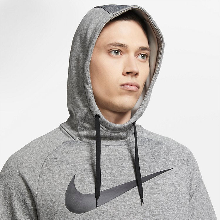 Therma Pullover Swoosh Training Hoodie 'Dark Grey Heather'