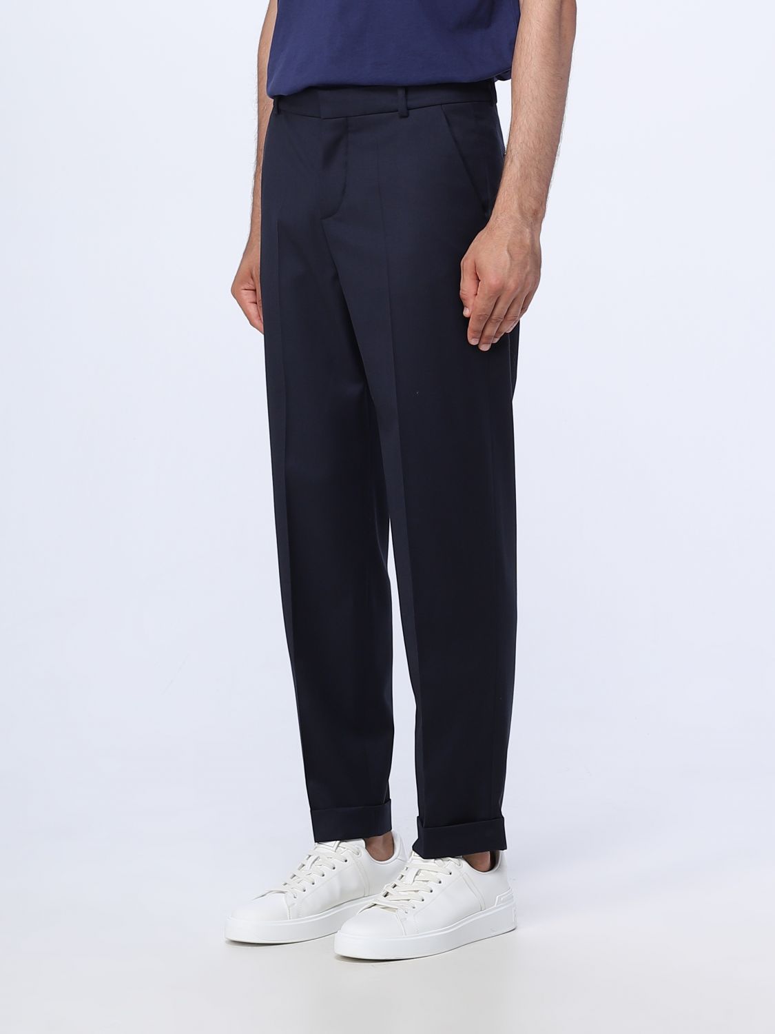 Pants Men color Black