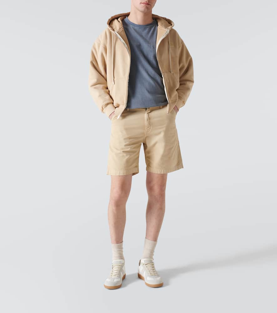 Cotton jersey hoodie