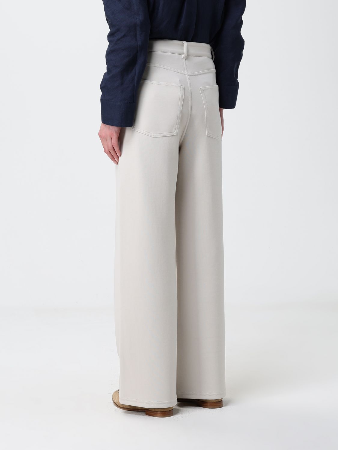 Pants Woman color Beige