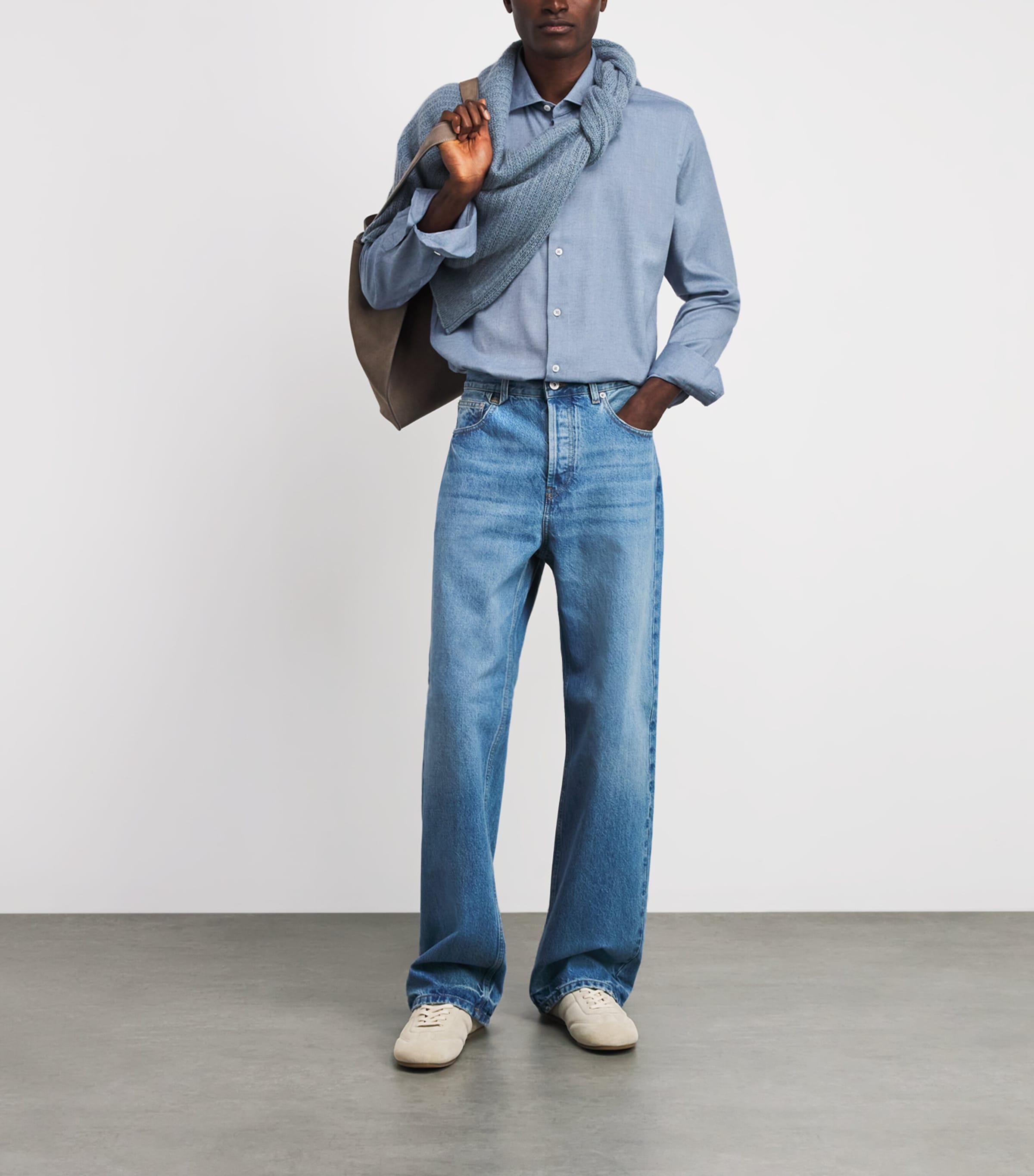 Cotton-Lyocell Santini Shirt