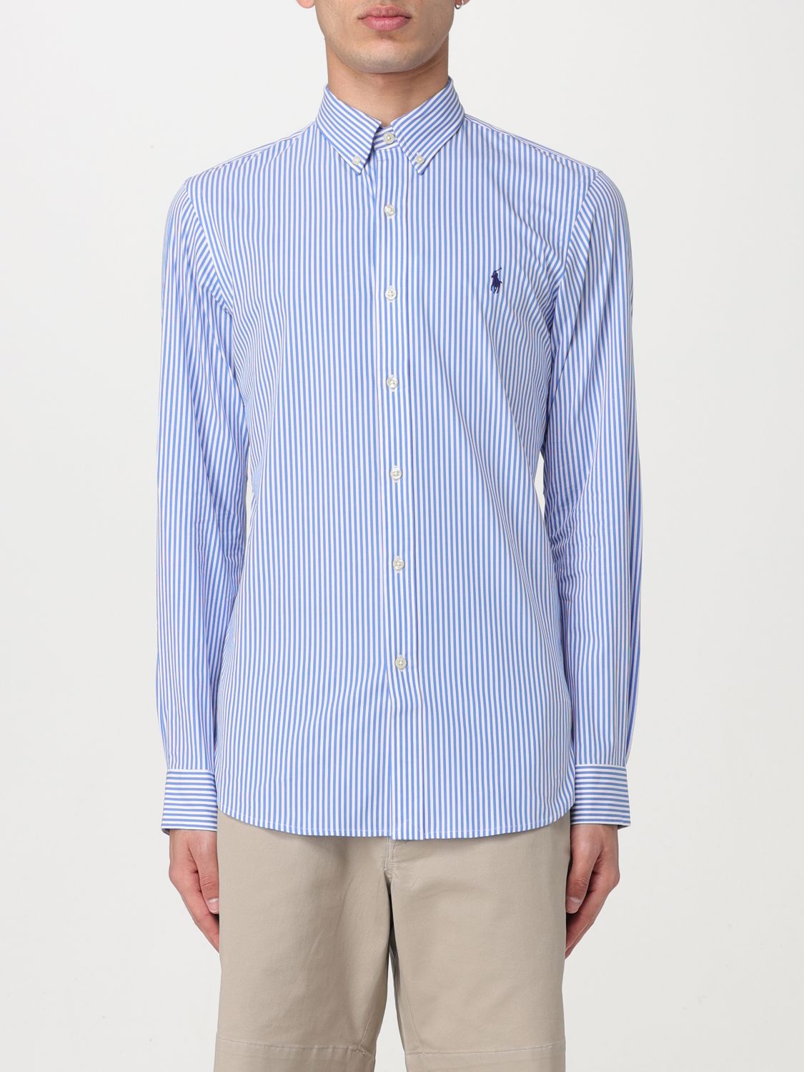 Shirt Men color Blue