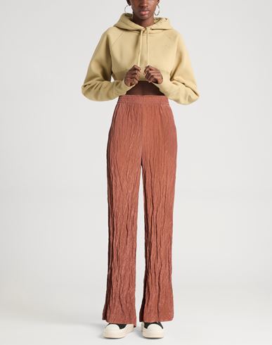 Woman Pants Brown Size L Viscose