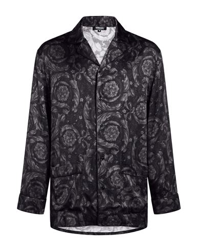Man Shirt Charcoal Size 38 Viscose