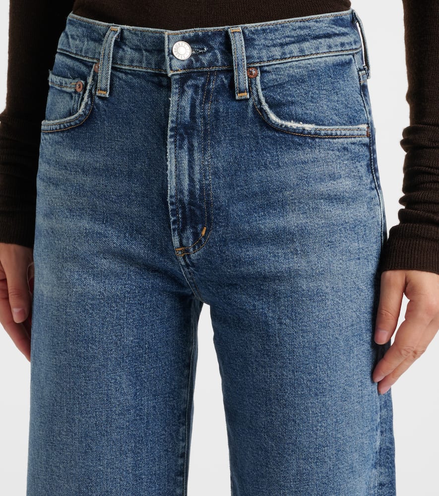 Harper mid-rise straight jeans