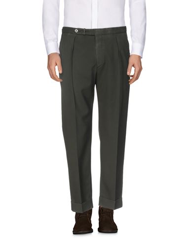 Man Pants Dark green Size 34 Wool