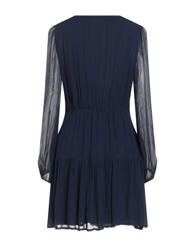 Woman Mini dress Blue Size 4 Cupro