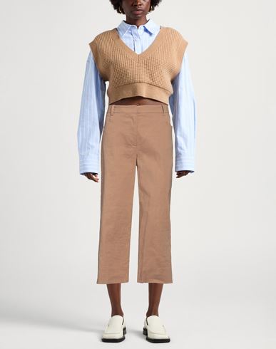 Woman Pants Camel
