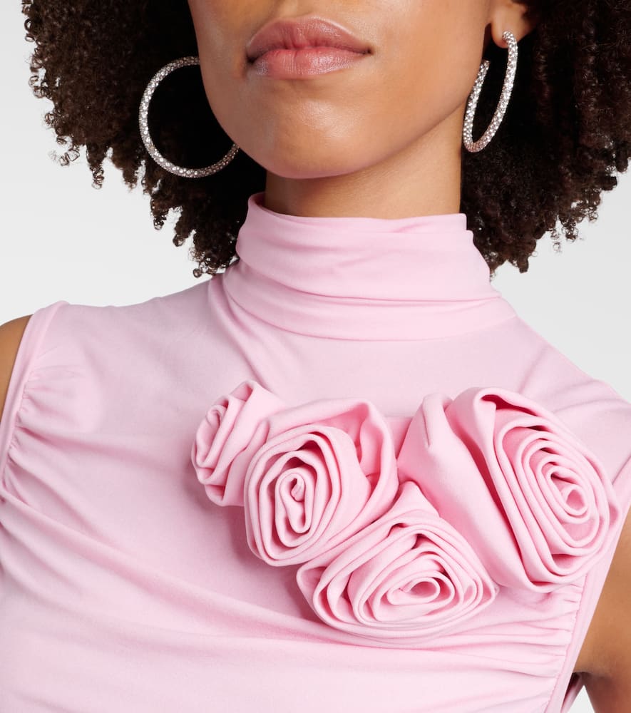 Printed midi dress