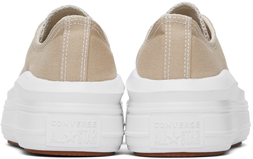 Beige Chuck Taylor All Star Move Sneakers