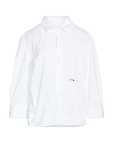 Woman Shirt White Size 8 Cotton