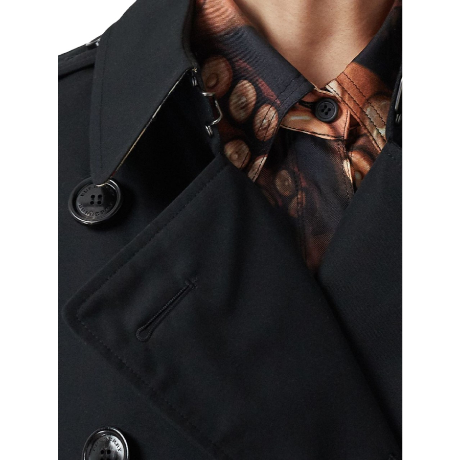 Slim Fit Long Heritage Chelsea Trench Coat