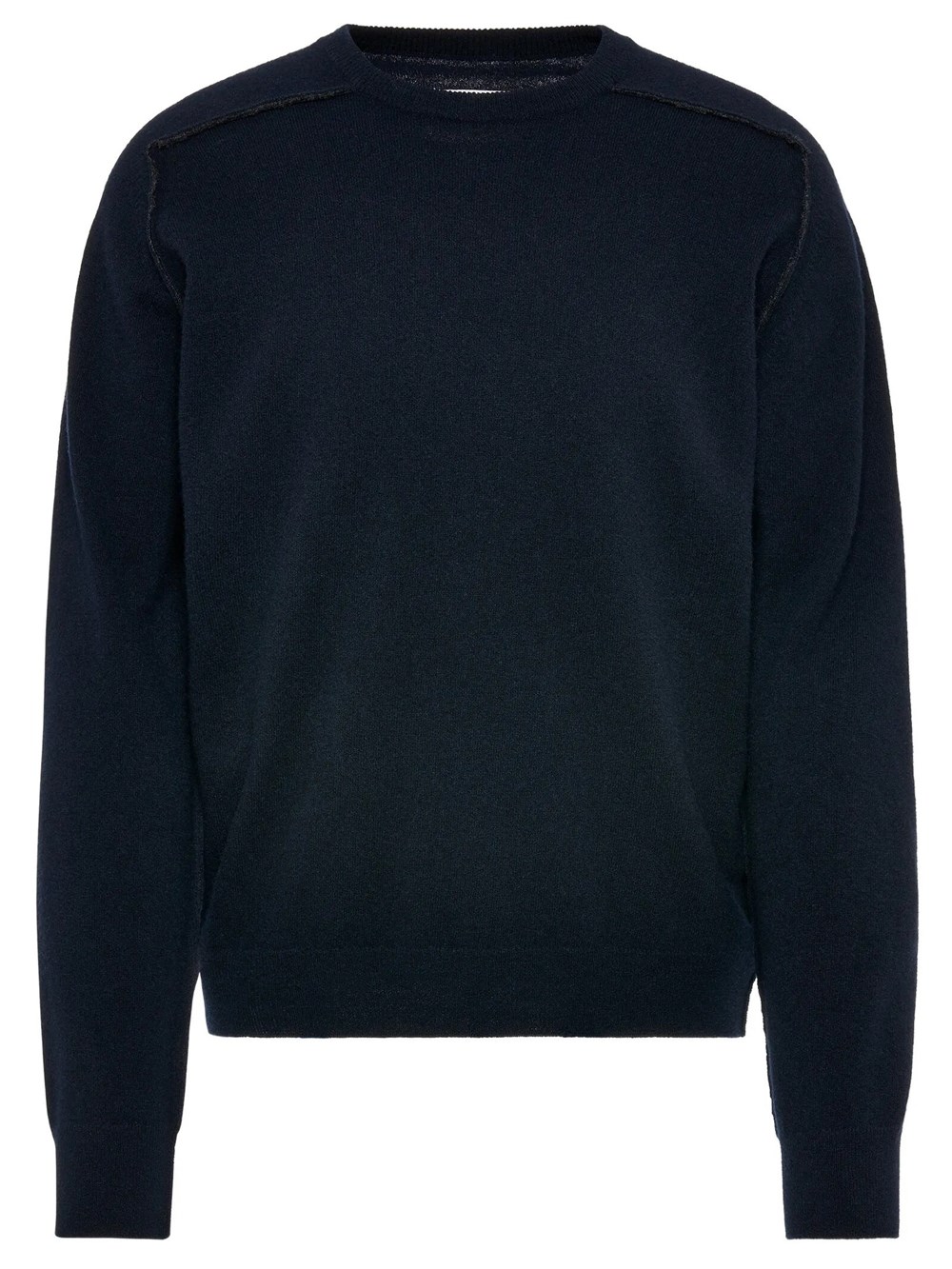 Crew Neck Sweater In Virgin Wool