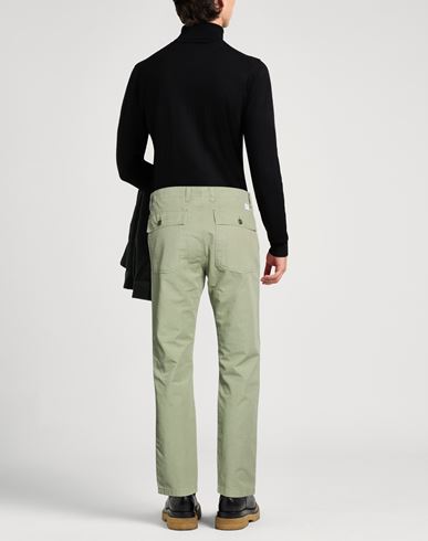 Man Pants Military green Size 33 Cotton