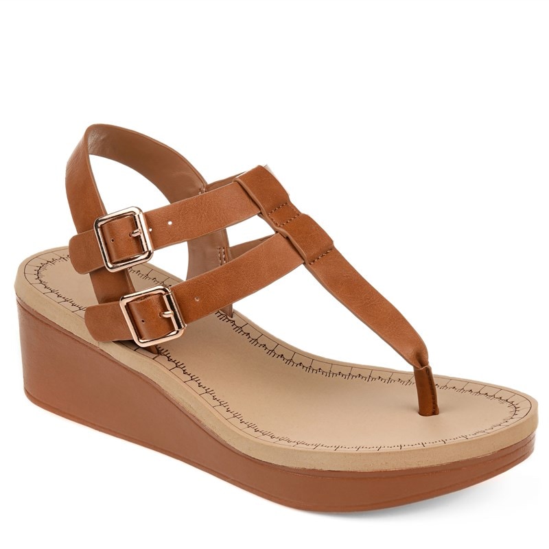 Women's Bianca Wedge Sandals (Tan)