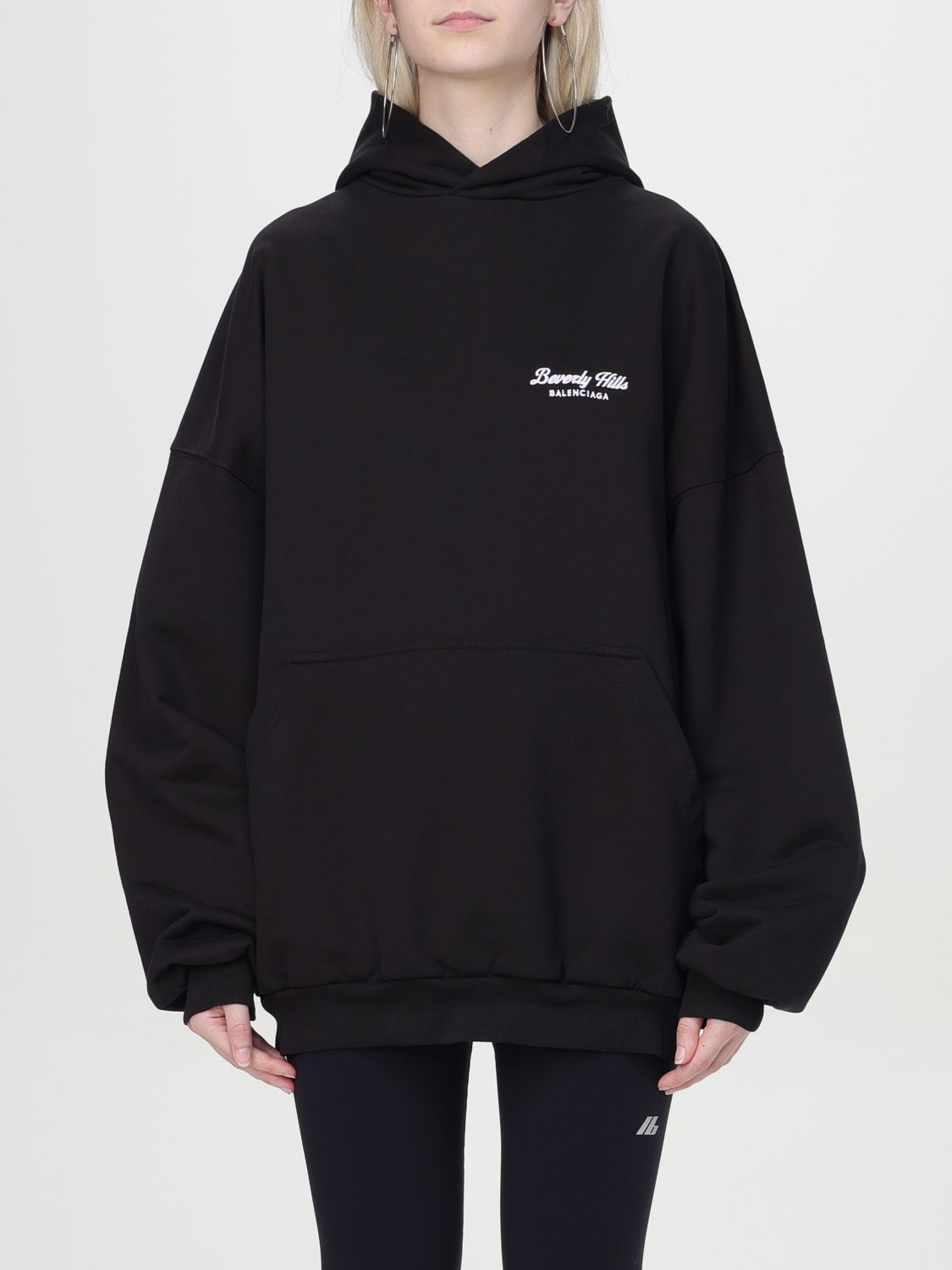 Sweatshirt Woman color Black
