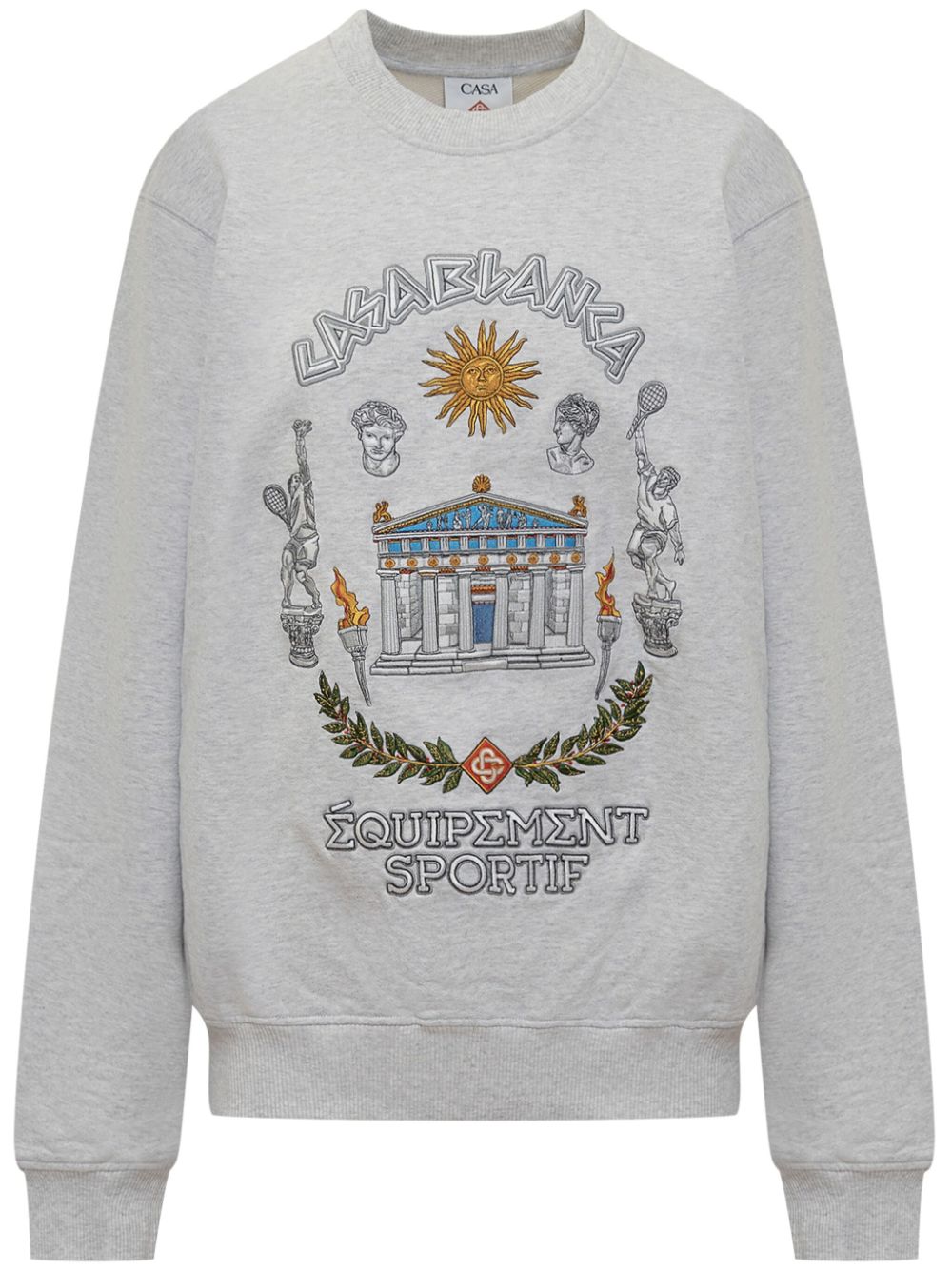 Le Temple sweatshirt - Grey