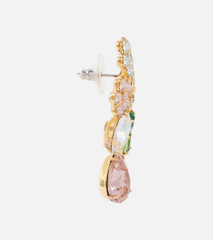 Jennifer Behr Bouquet gold-plated drop earrings