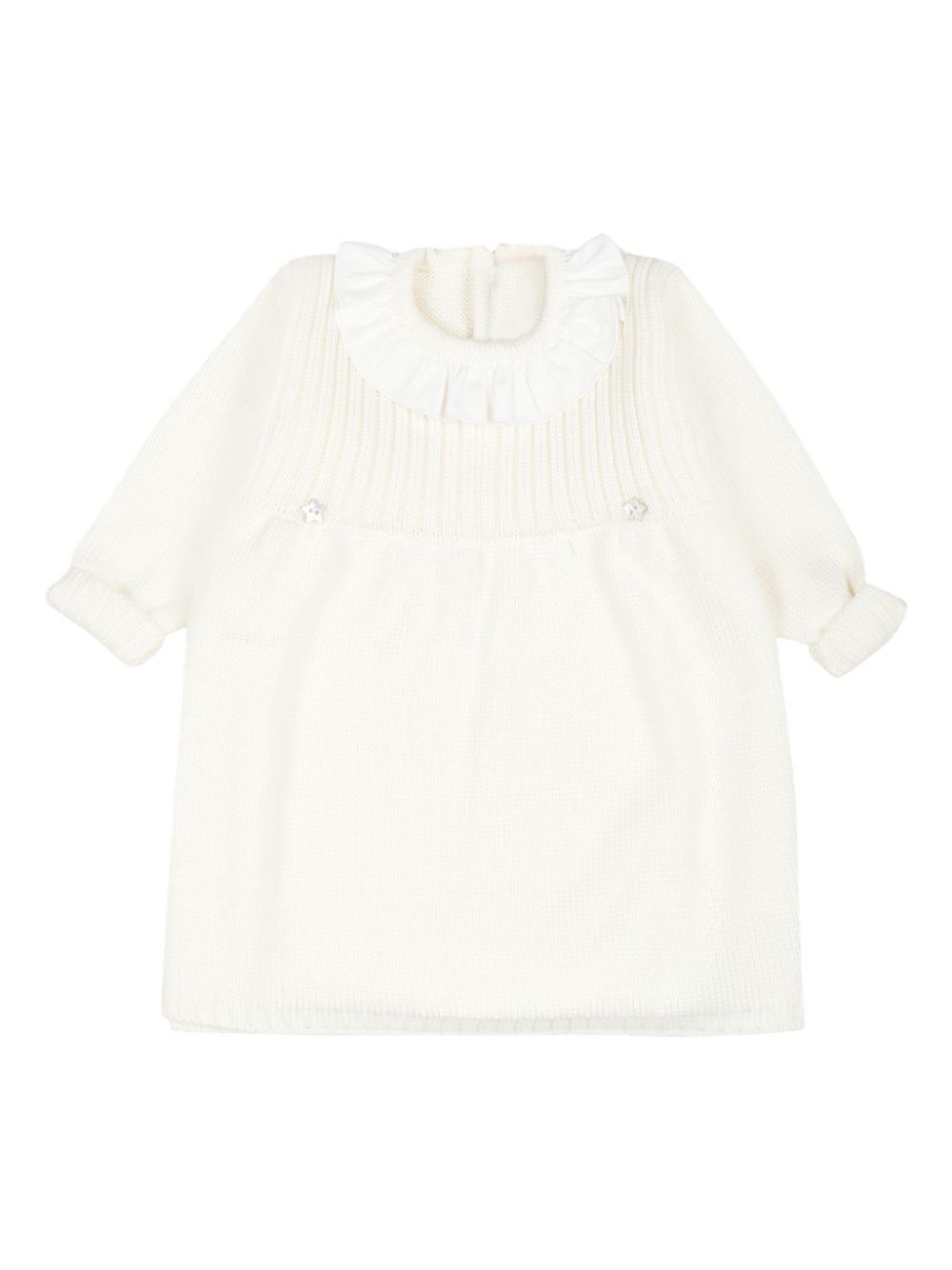 Wool dress - White