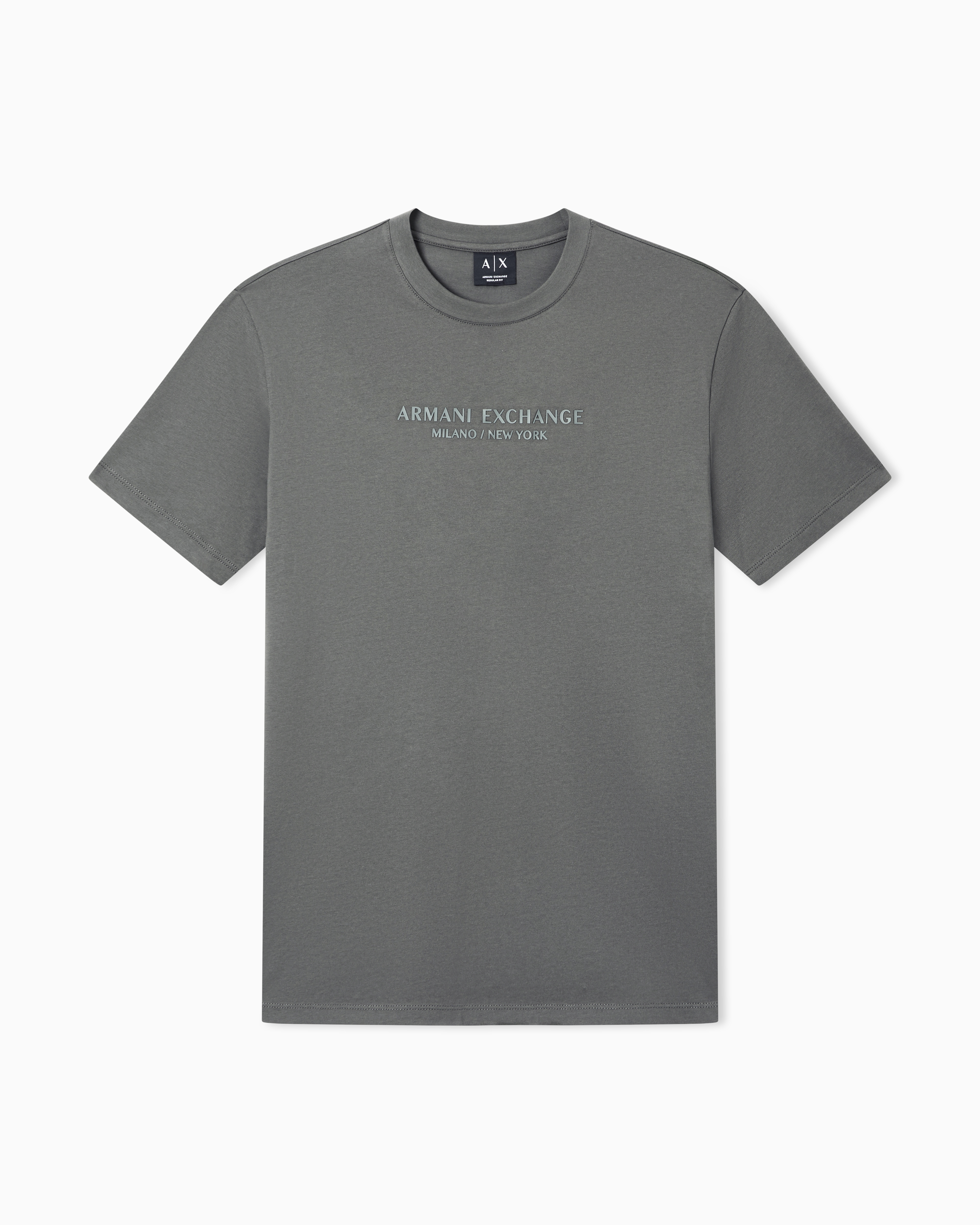 Logo t-shirt in regular fit cotton jersey