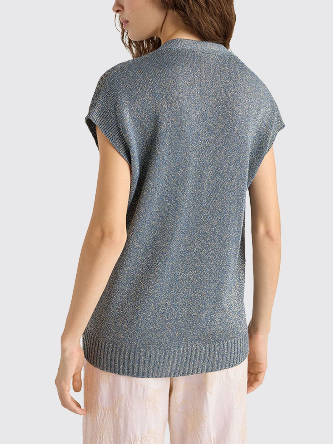 MOMONÌ Sweater Woman color Blue