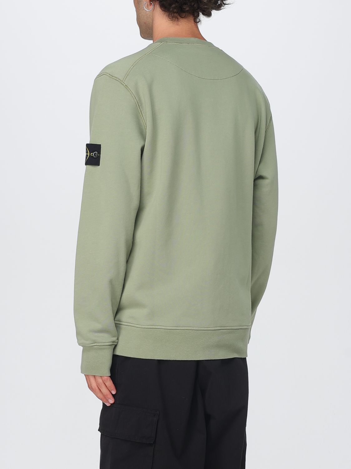 Sweatshirt Men color Green