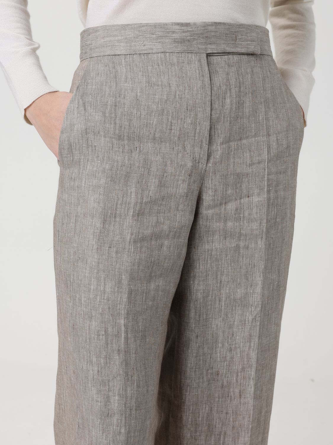 Pants Woman color Grey