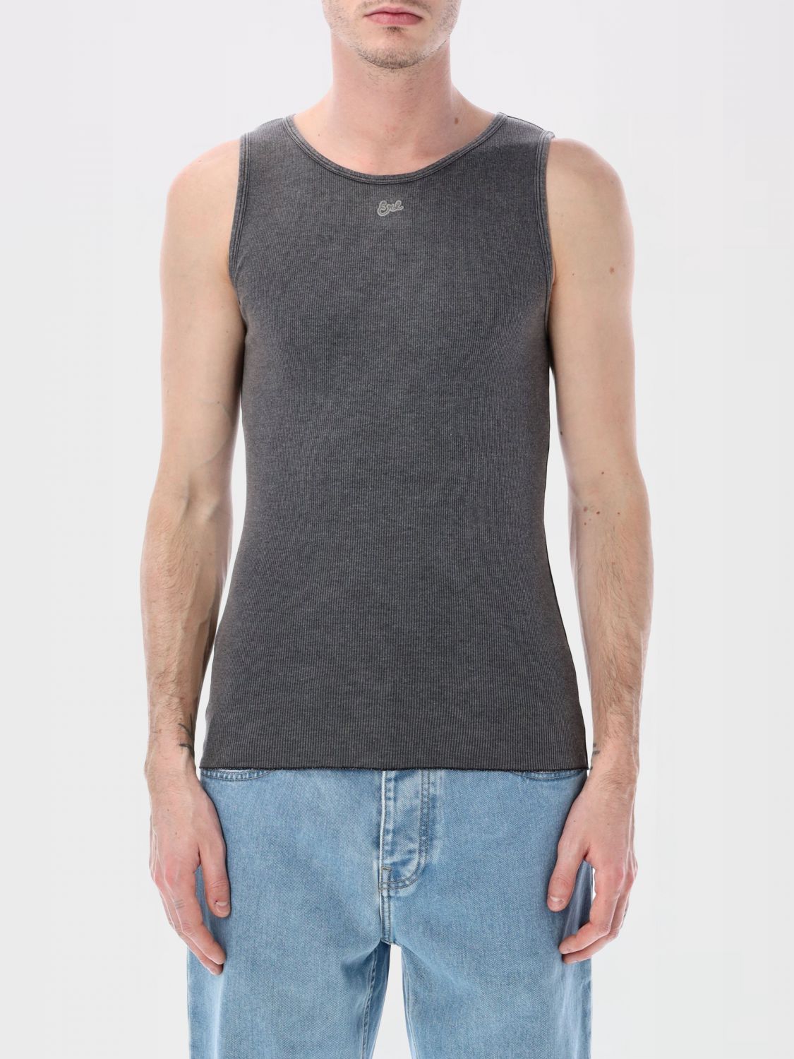 Erl - ribbed tank top sleeveless design