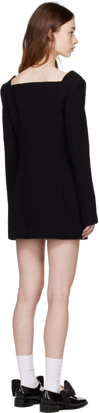 Black emma mini dress
