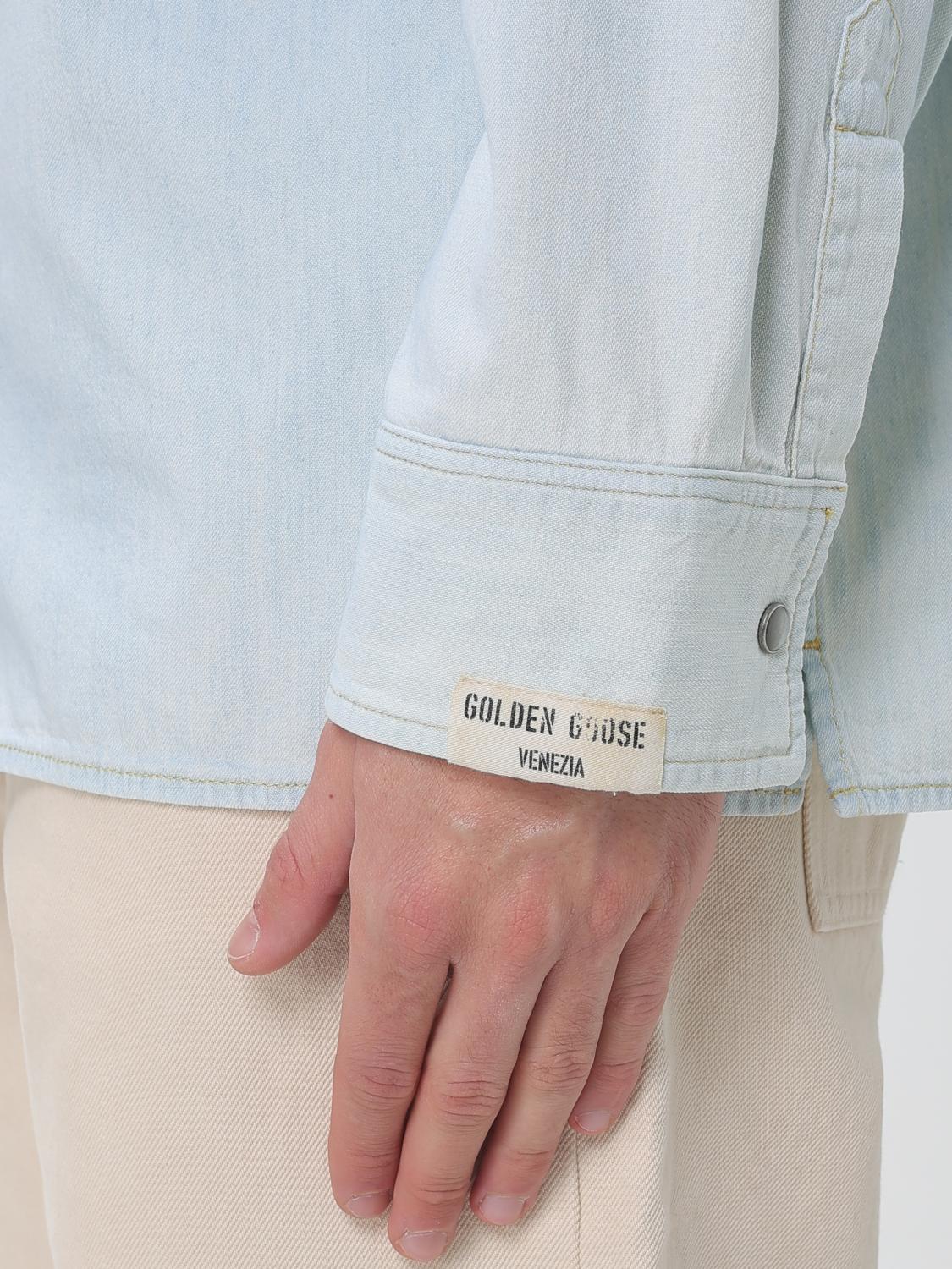 Shirt Men color Stone Washed