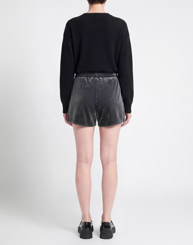 Woman Shorts & Bermuda Shorts Grey Size L Polyamide, Elastane