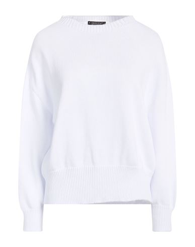 Woman Sweater White Size 2 Cotton
