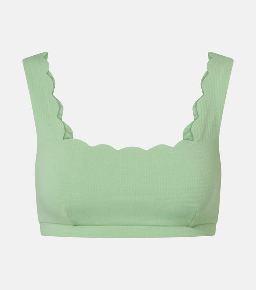 Palm Springs scalloped bikini top