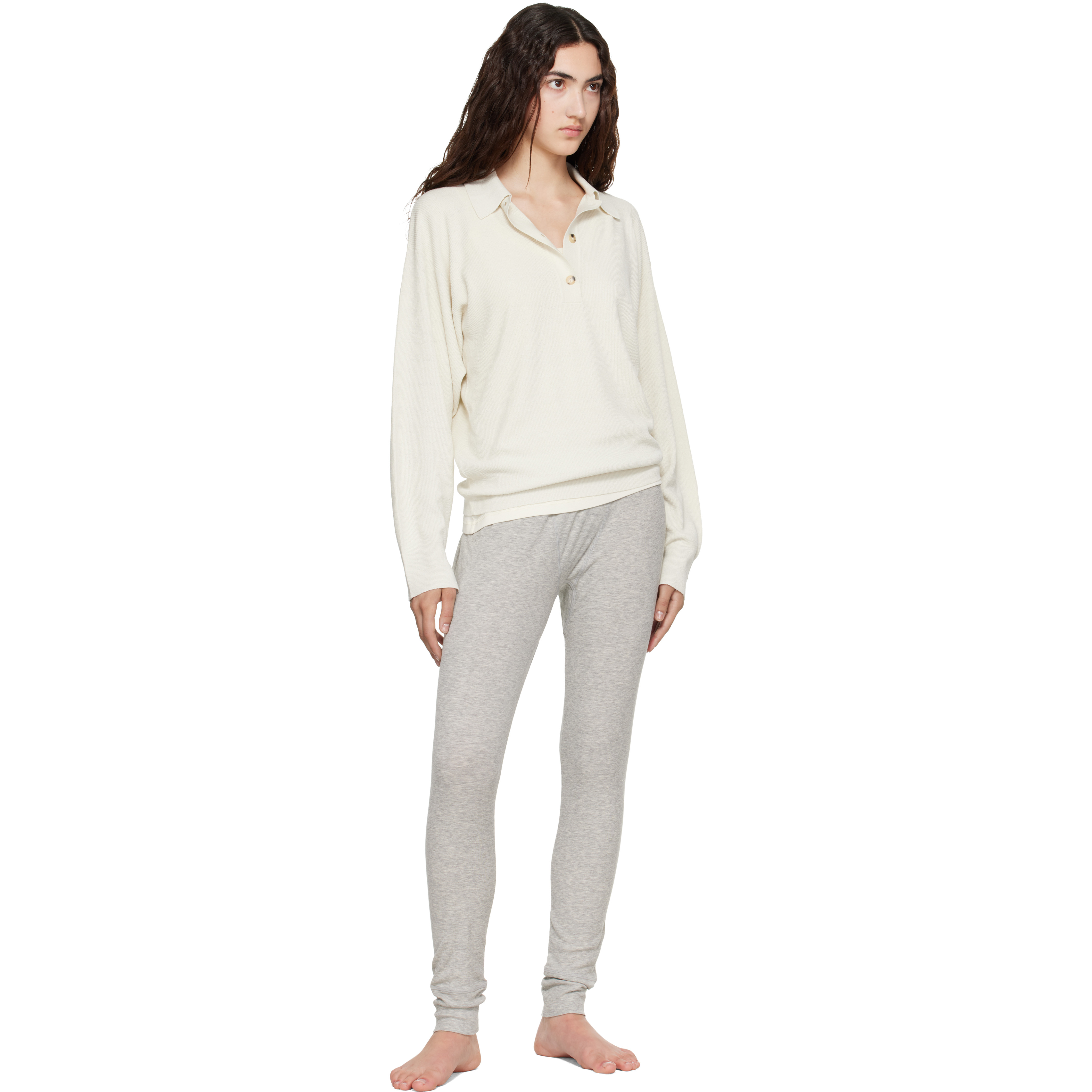 Gray Rosalie Leggings
