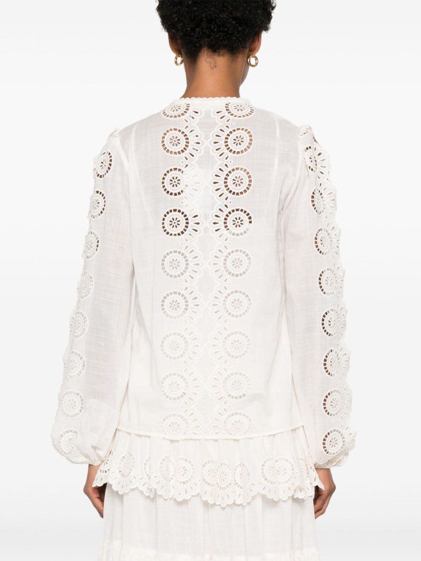 Lucky Embroidered Blouse
