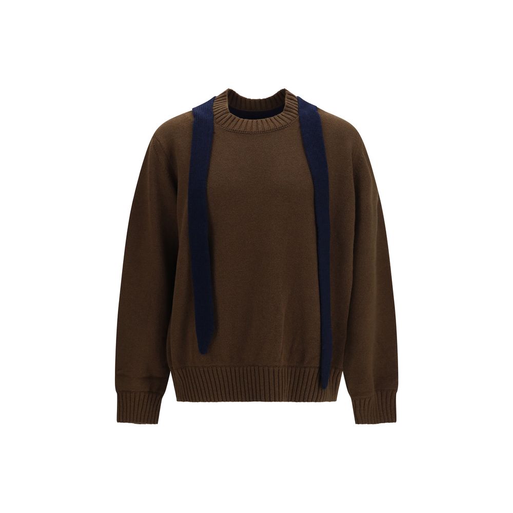Merino Sweater — Brown