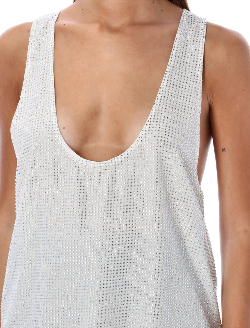 Whitney Crystal Tank Top