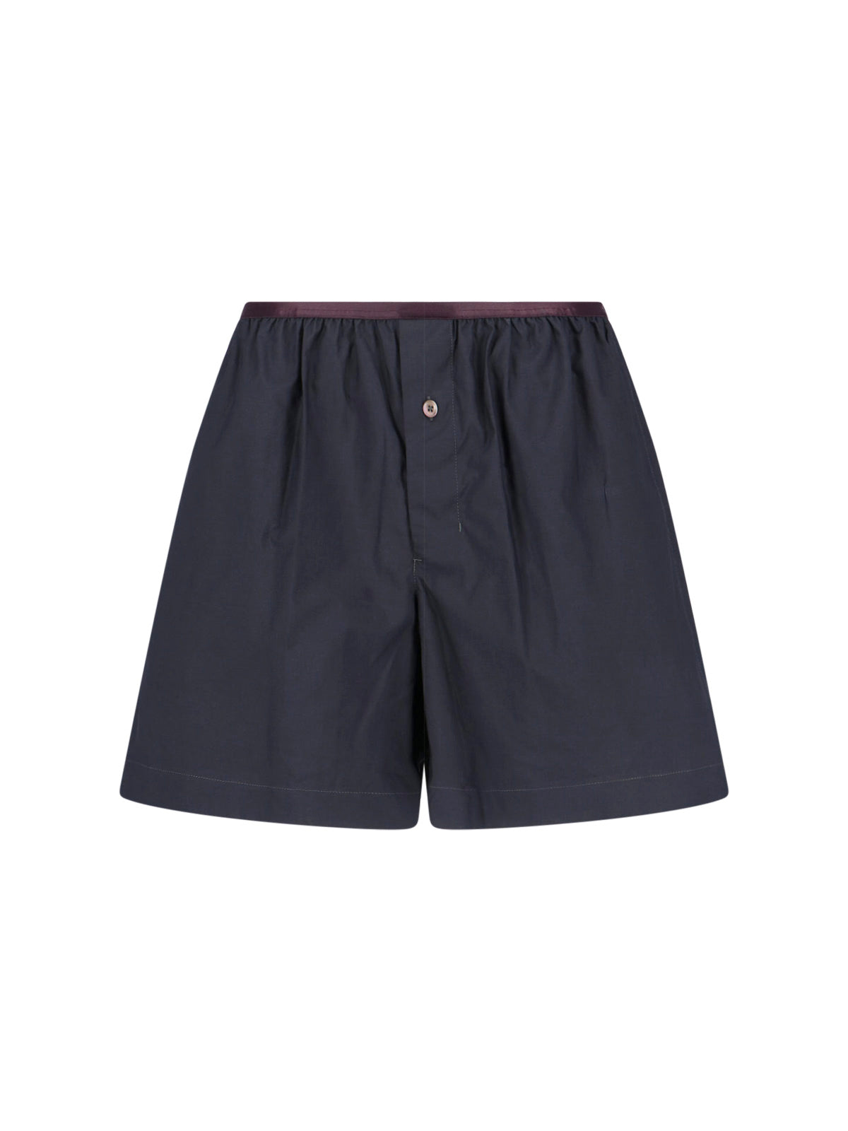 Neri & Grigi-Style Trousers in Cotton-Silk Blend