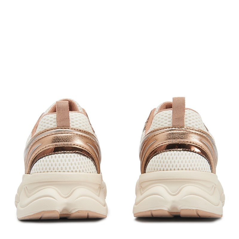 Kids' J-Radley Sneaker Little/Big Kid Shoes (Rose Gold/White)