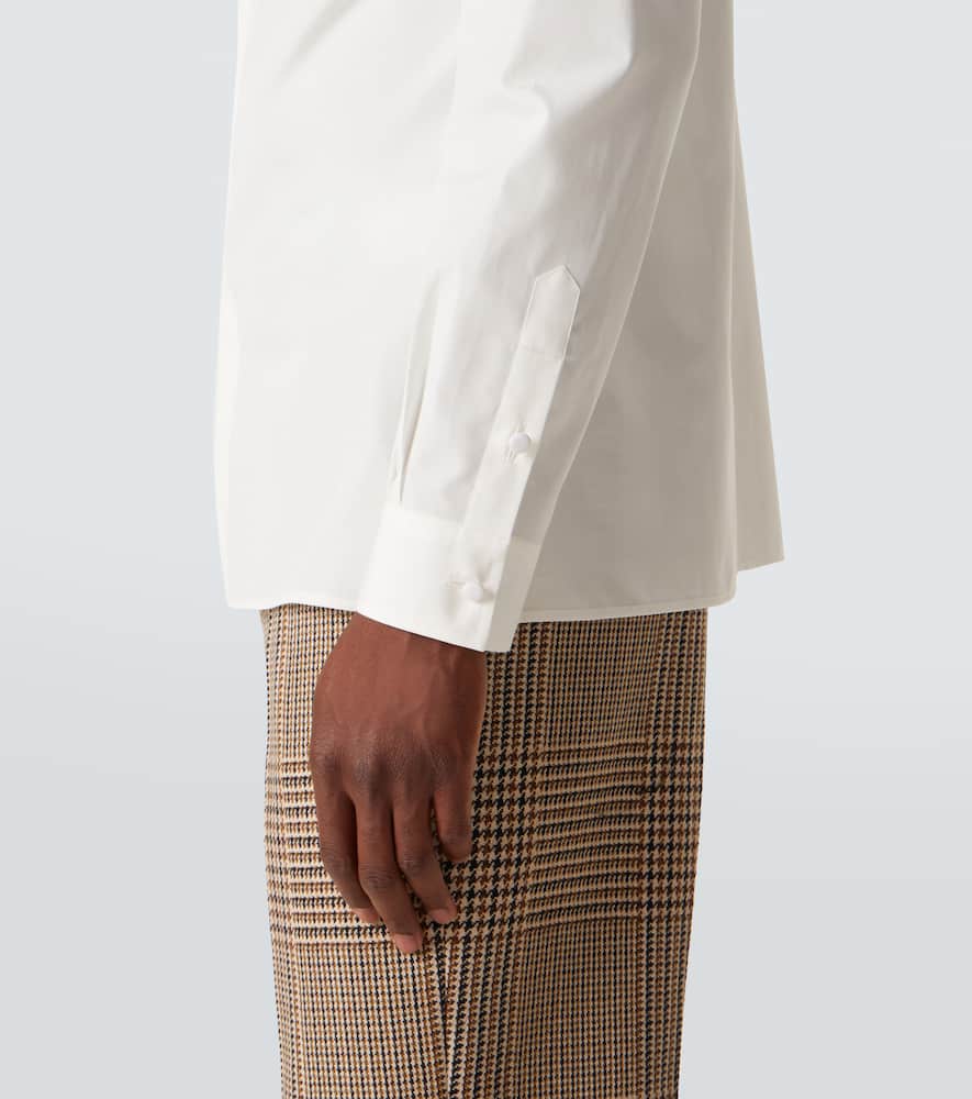 Cotton poplin shirt