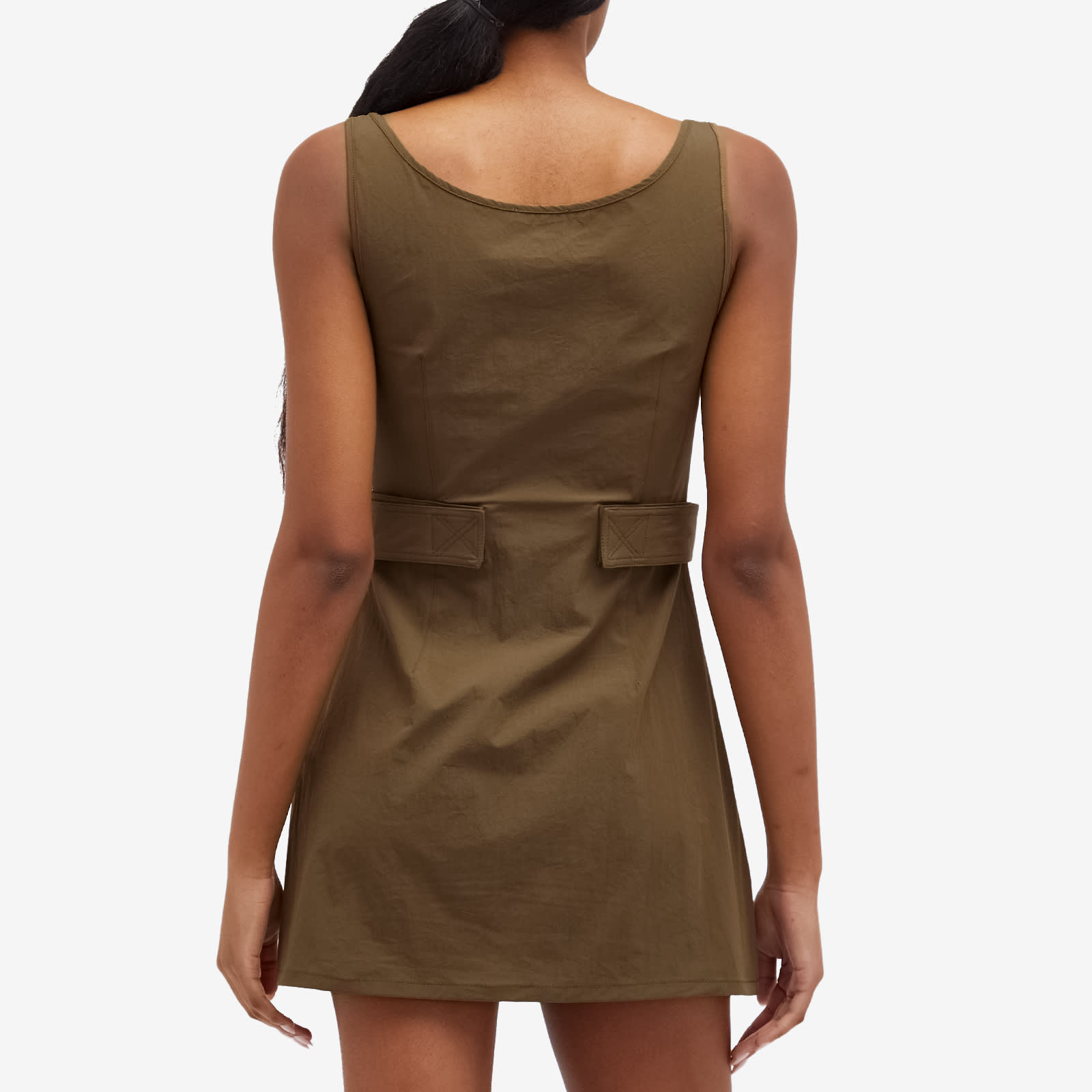 Women's Mila Dress in Olive, Size X-Small