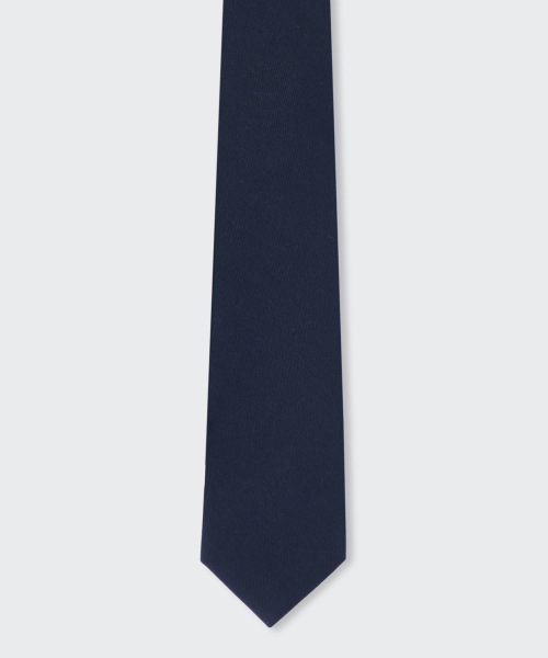 Wool Like Narrow Solid Tie