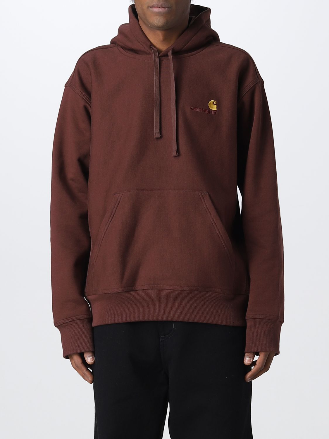 Sweatshirt Men color Burgundy