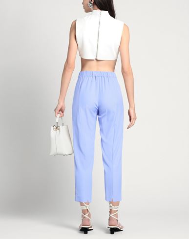 Woman Pants Lilac Size 8 Polyester, Elastane